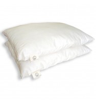 bed pillow organic wool with organic cotton