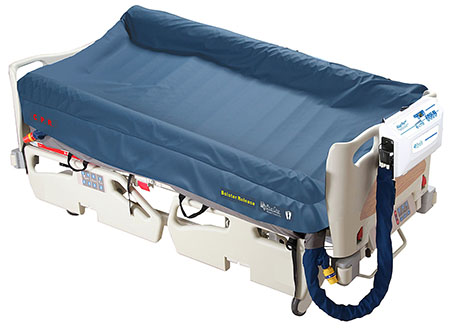 Patient sensing alternating pressure mattress